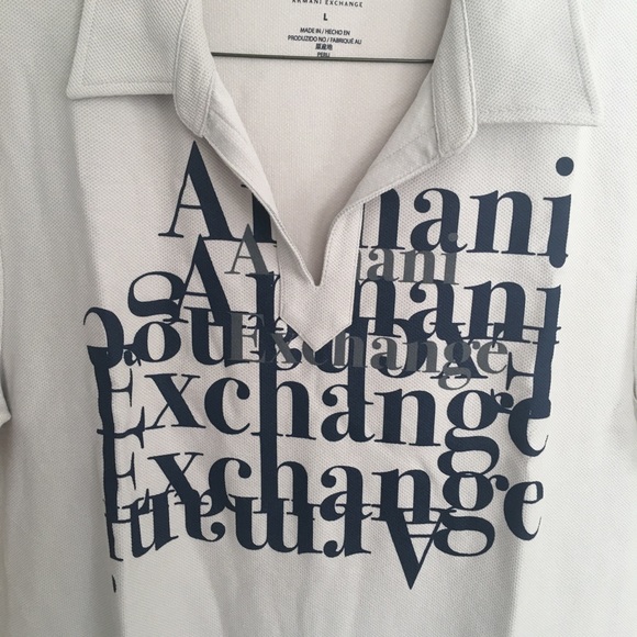 ARMANI EXCHANGE NEW Shirt - Size Large - Picture 2 of 7